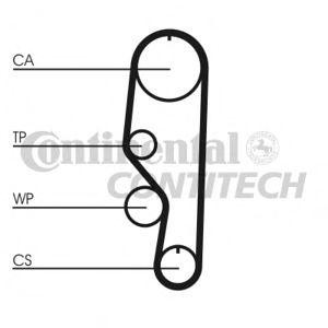 ангренажен ремък CONTITECH CT557