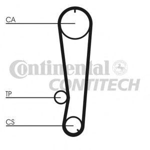 ангренажен ремък CONTITECH CT655