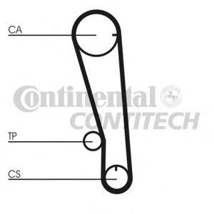 ангренажен ремък CONTITECH CT665