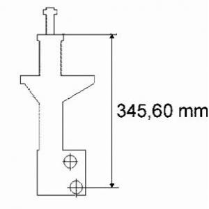 амортисьор SACHS 230 315 
