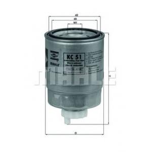 горивен филтър KNECHT KC 51 