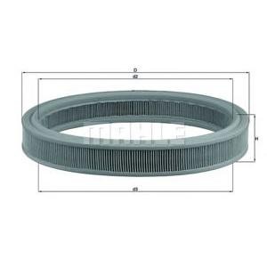 въздушен филтър KNECHT LX 332
