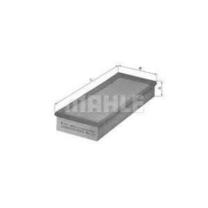 въздушен филтър KNECHT LX 106