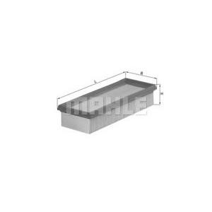 въздушен филтър KNECHT LX 580 