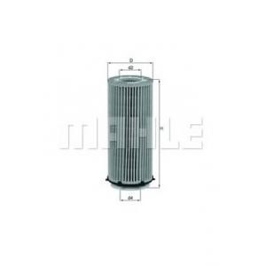 маслен филтър KNECHT OX 560D 