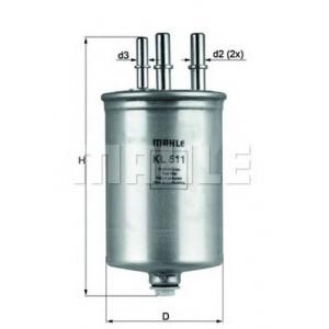 горивен филтър KNECHT KL 511 