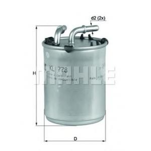 горивен филтър KNECHT KL 778 