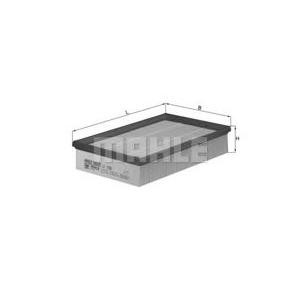 въздушен филтър KNECHT LX 1596