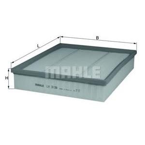 въздушен филтър KNECHT LX 3138 