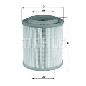 въздушен филтър KNECHT LX 1275