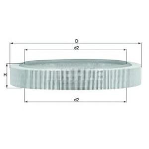 въздушен филтър KNECHT LX 58