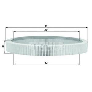 въздушен филтър KNECHT LX 61 