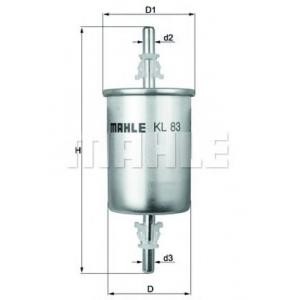 горивен филтър KNECHT KL 83 