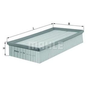 въздушен филтър KNECHT LX 786