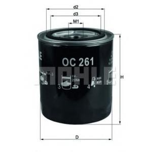 маслен филтър KNECHT OC 261