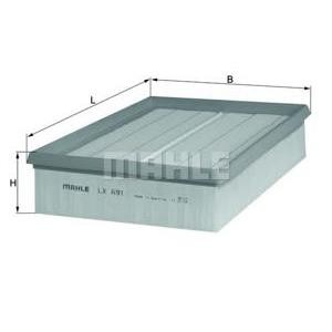 въздушен филтър KNECHT LX 691