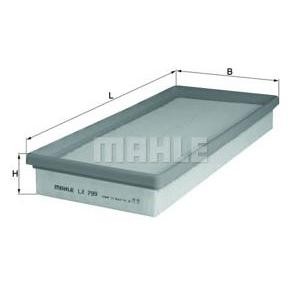 въздушен филтър KNECHT LX 799