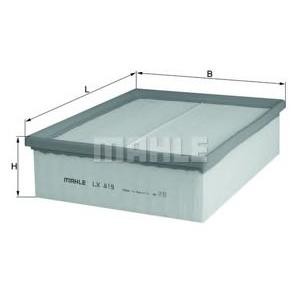 въздушен филтър KNECHT LX 819 