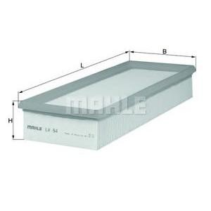 въздушен филтър KNECHT LX 54