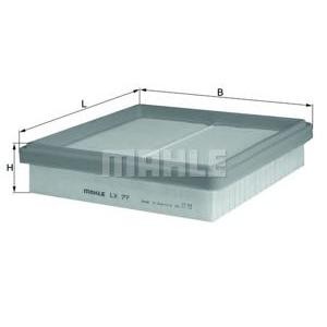 въздушен филтър KNECHT LX 77