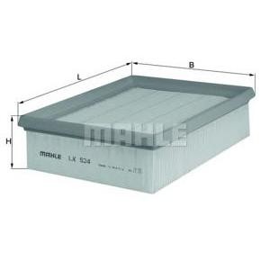 въздушен филтър KNECHT LX 524 