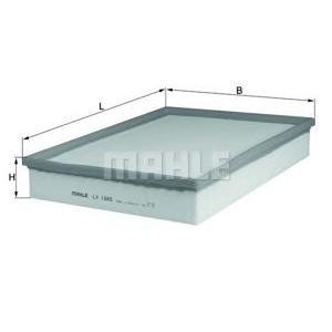 въздушен филтър KNECHT LX 1845