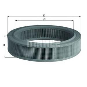 въздушен филтър KNECHT LX 568