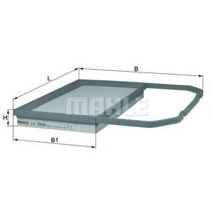 въздушен филтър KNECHT LX 3306 
