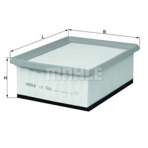 въздушен филтър KNECHT LX 1568 