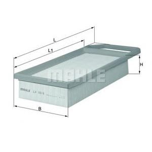 въздушен филтър KNECHT LX 1619