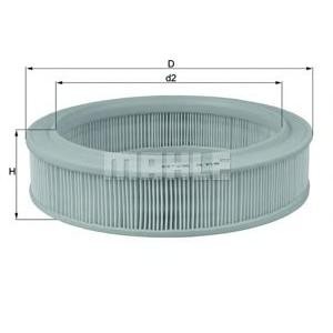 въздушен филтър KNECHT LX 81