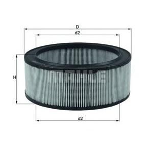 въздушен филтър KNECHT LX 516