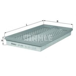 въздушен филтър KNECHT LX 616