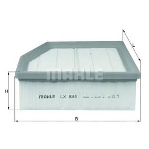въздушен филтър KNECHT LX 934