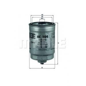 горивен филтър KNECHT KC 104