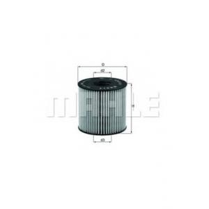 маслен филтър KNECHT OX 210D 