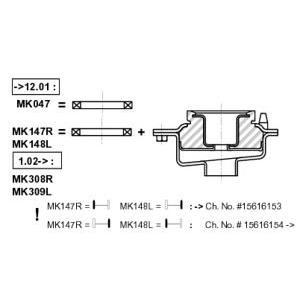 тампон на макферсън MONROE MK148L