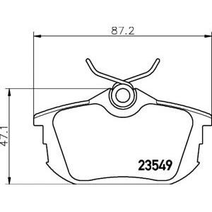 накладки TEXTAR 2354901 