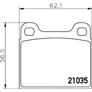 накладки TEXTAR 2103501