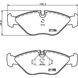 накладки TEXTAR 2115402 