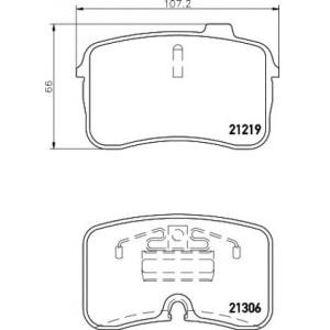 накладки TEXTAR 2121901 