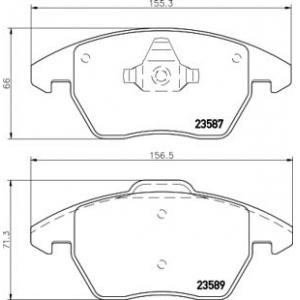накладки TEXTAR 2358704