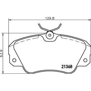 накладки TEXTAR 2136801