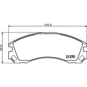 накладки TEXTAR 2137001