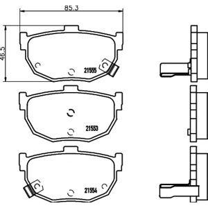 накладки TEXTAR 2155301