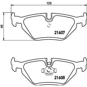 накладки TEXTAR 2160781 