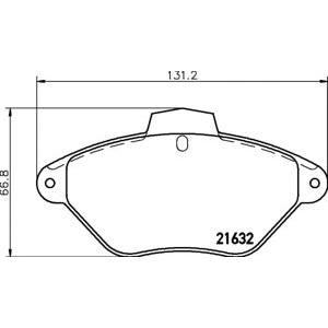 накладки TEXTAR 2163201 