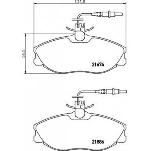 накладки TEXTAR 2167403 