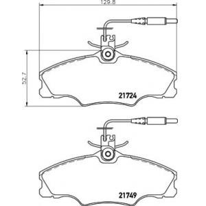 Спирачни накладки MAFF 7.621.0