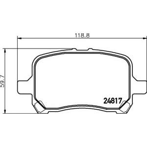 накладки TEXTAR 2481701